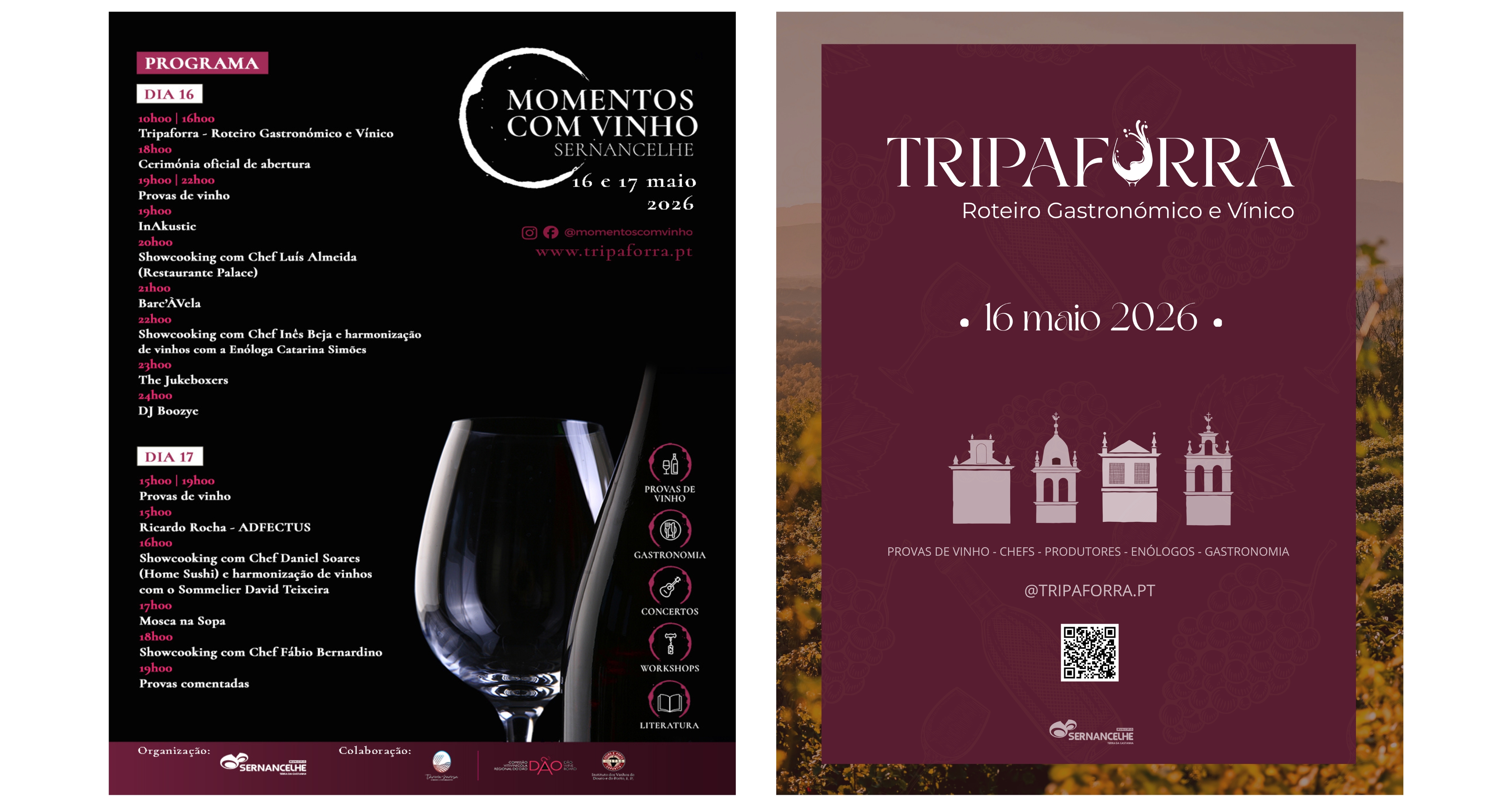 Sernancelhe invites you to Moments with Wine in May.